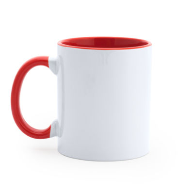 MANGO кружка WHITE/RED