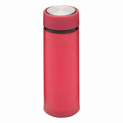 Стеклянная питьевая бутылка ELEGANT DRINK, розовая