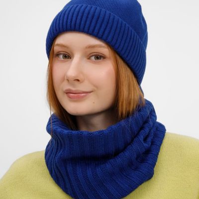 Снуд ComFleece, темно-синий (кобальт)