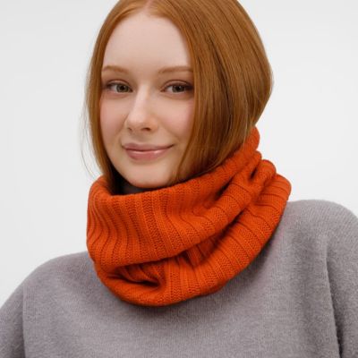 Снуд ComFleece, темно-оранжевый (кирпичный)