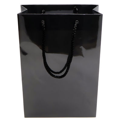 Пакет из бумаги Expand, Чёрный