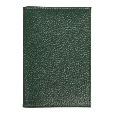 Обложка для паспорта Leather Sky Flotter Trend из натуральной кожи, зеленая
