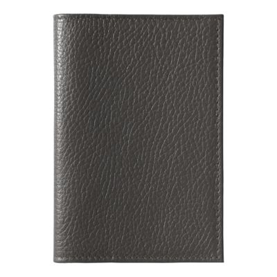 Обложка для паспорта Leather Sky Flotter Trend из натуральной кожи, темно-серая