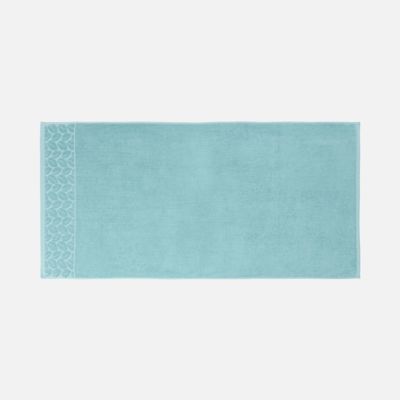 Полотенце махровое Hoya, среднее, голубое