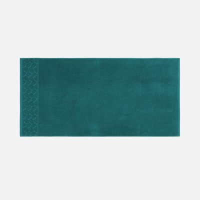 Полотенце махровое Hoya, среднее, темно-бирюзовое