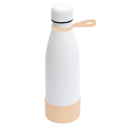 Термобутылка герметичная вакуумная Olivia To Go, белый/бежевый