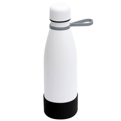 Термобутылка герметичная вакуумная Olivia To Go, белый/серый/чёрный