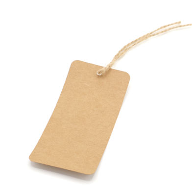 Пластиковая бутылка Ronny To Go с биркой, белая