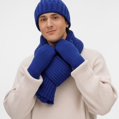 Шарф HappyGo, синий