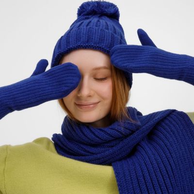 Варежки HappyGo, синие