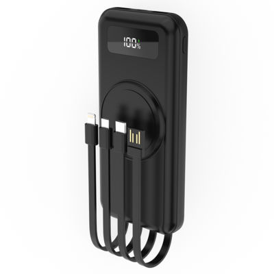 Внешний аккумулятор Authority с беспроводной зарядкой (5W), 10000 mAh, чёрный