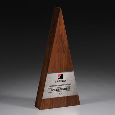 Награда из дерева