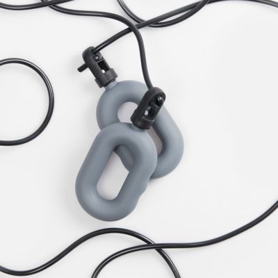 Мультифункциональная скакалка с эспандером Multi McFly, серая