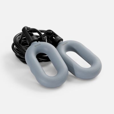 Мультифункциональная скакалка с эспандером Multi McFly, серая