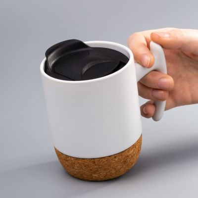 Кружка Corky Grip, белая