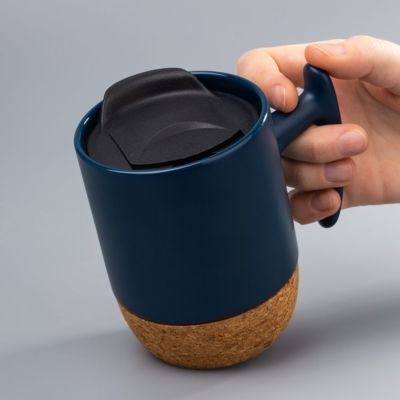 Кружка Corky Grip, синяя