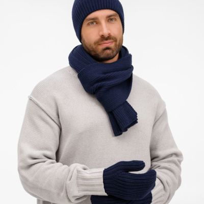 Варежки Catch Match, темно-синие