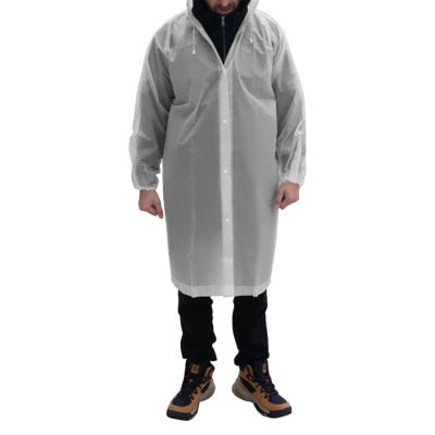 Дождевик RainForest, унисекс, материал EVA, размер XL-XXL, белый