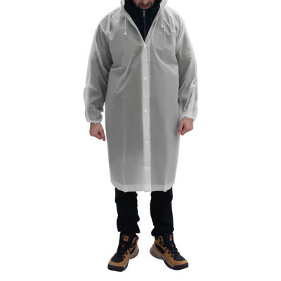 Дождевик RainForest, унисекс, материал EVA, размер XL-XXL, белый