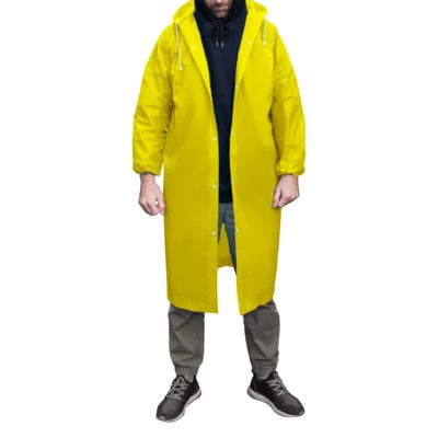 Дождевик RainForest, унисекс, материал EVA, размер XL-XXL, желтый