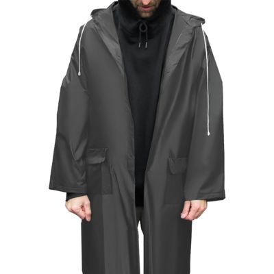 Дождевик Belfast Bi-color, материал PVC, размер M-L, черно-черный