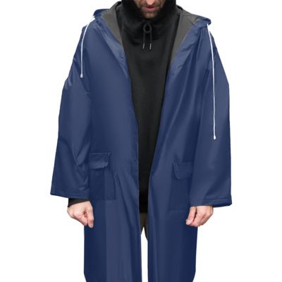 Дождевик Belfast Bi-color, материал PVC, размер M-L, темно-синий-черный