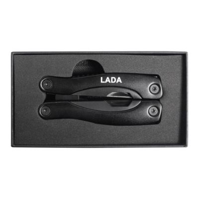 Мультитул Tools Birmingham Print Sample Lada (мультиинструмент) 11 в 1 c чехлом, в подарочной коробке, черный