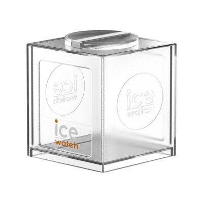 Зеркало ICE digit ретро-металлик серебро-черное - маленькое