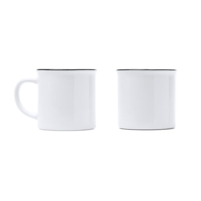 Кружка KUMBO WHITE/RED