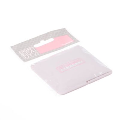 Зеркало Dewal Beauty серия "Прованс" карманное квадратное, цвет розовый