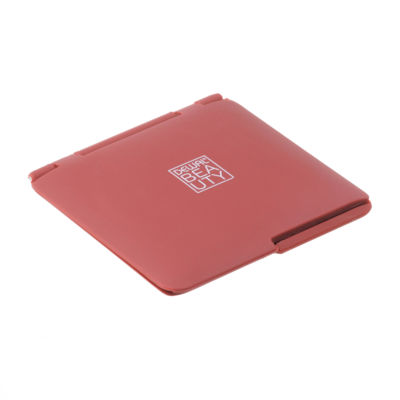 Зеркало Dewal Beauty серия "Прованс" карманное квадратное, цвет бордовый