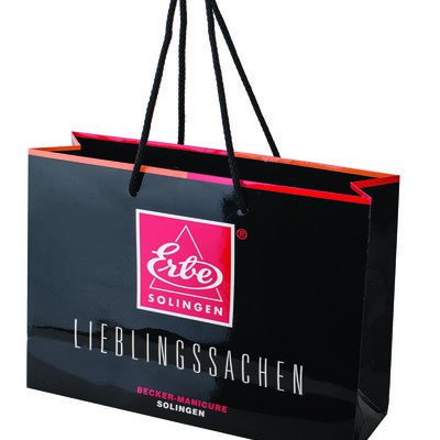 Маникюрный набор Erbe, 3пр. Футляр: натур.кожа, цвет- морская волна