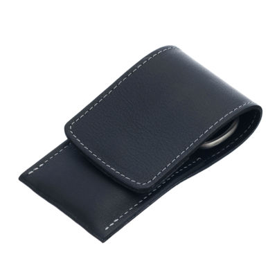 Маникюрный набор Erbe, 3пр. Футляр: натур.кожа,цвет черный