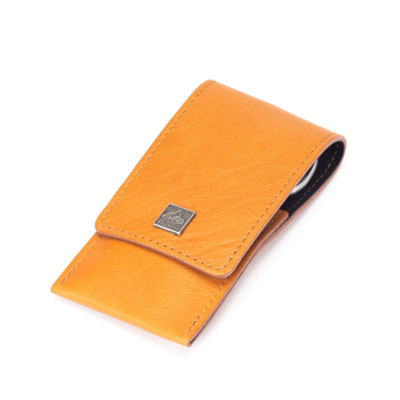 Маникюрный набор Erbe, 4пр. Футляр: натур.кожа, цвет коричневый