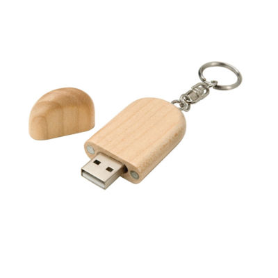 Флеш накопитель USB 2.0 Maple 32GB, клен, дерево/дерево