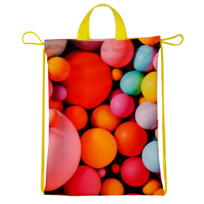 Сумка-рюкзак с полноцветной печатью Флюр, размер M