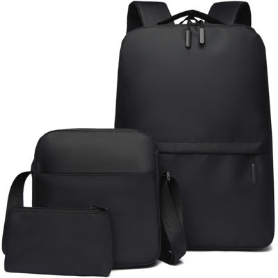 Рюкзак-сет TRAVEL TO GO, Чёрный/Зеленый