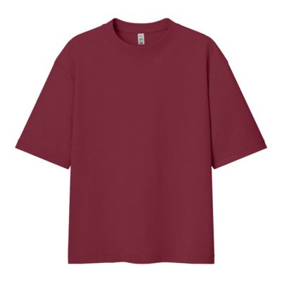 Футболка мужская оверсайз LIBRA, светло-бордовый, M/L, 100% хлопок, 220 г/м2