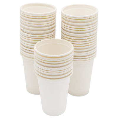 Набор 50 шт стаканов из кукурузного крахмала, 260 мл 