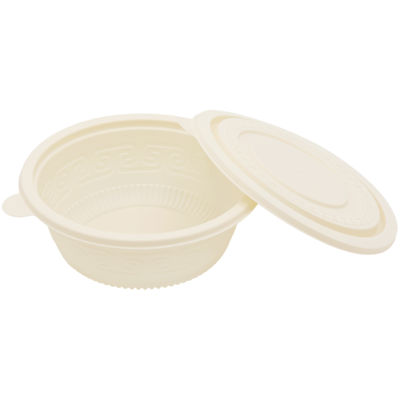 Набор контейнеров (супница) из кукурузного крахмала,  400 мл (50 шт)