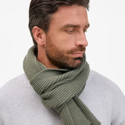 Шарф Catch Match, зеленый (полынь)