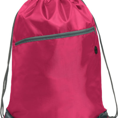 Рюкзак на стяжке NINFA, темно-розовый