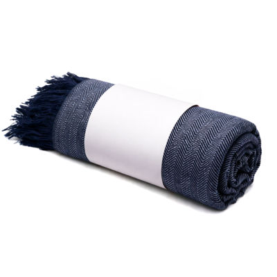 Плед полушерстяной COMFORT, серый 