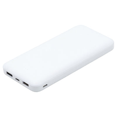Внешний аккумулятор (powerbank) «Amper», 10 000 mAH, 5V 2.0 A, белый