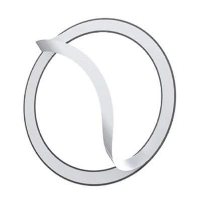 Соединительное кольцо-магнит "Magsafe Ring" для всех видов смартфонов с беспроводной зарядкой, серебристое