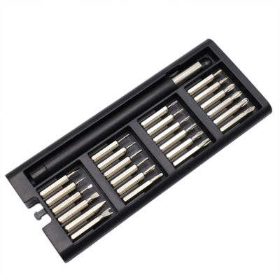 Отвертка с набором из 24 насадок ProTip, чёрная