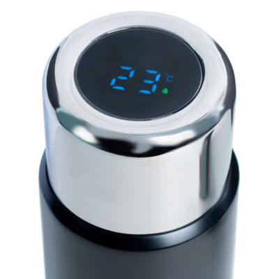 Термос Versus с дисплеем, чёрный