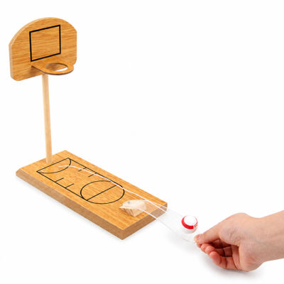 Настольная игра мини-баскетбол Win Shot, бежевый