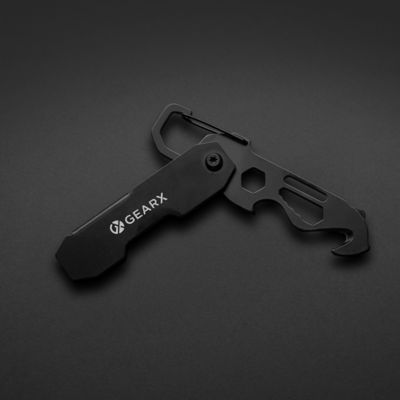 Мультитул GearX с карабином и открывалкой для посылок
