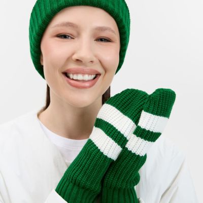 Варежки Winwear, зеленые (глубокий зеленый)